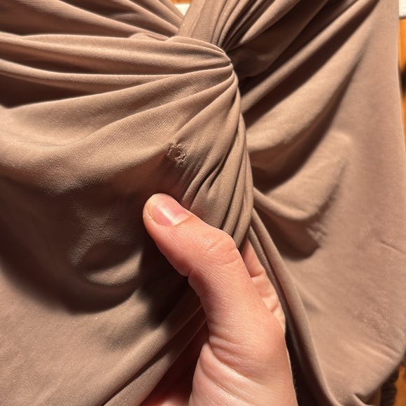 ROBNY KOBO nasha ruched cut out maxi dress - Picture 4 of 10